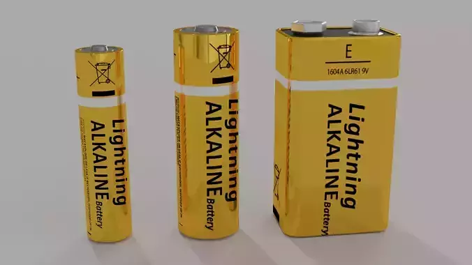 Common Battery 3D model