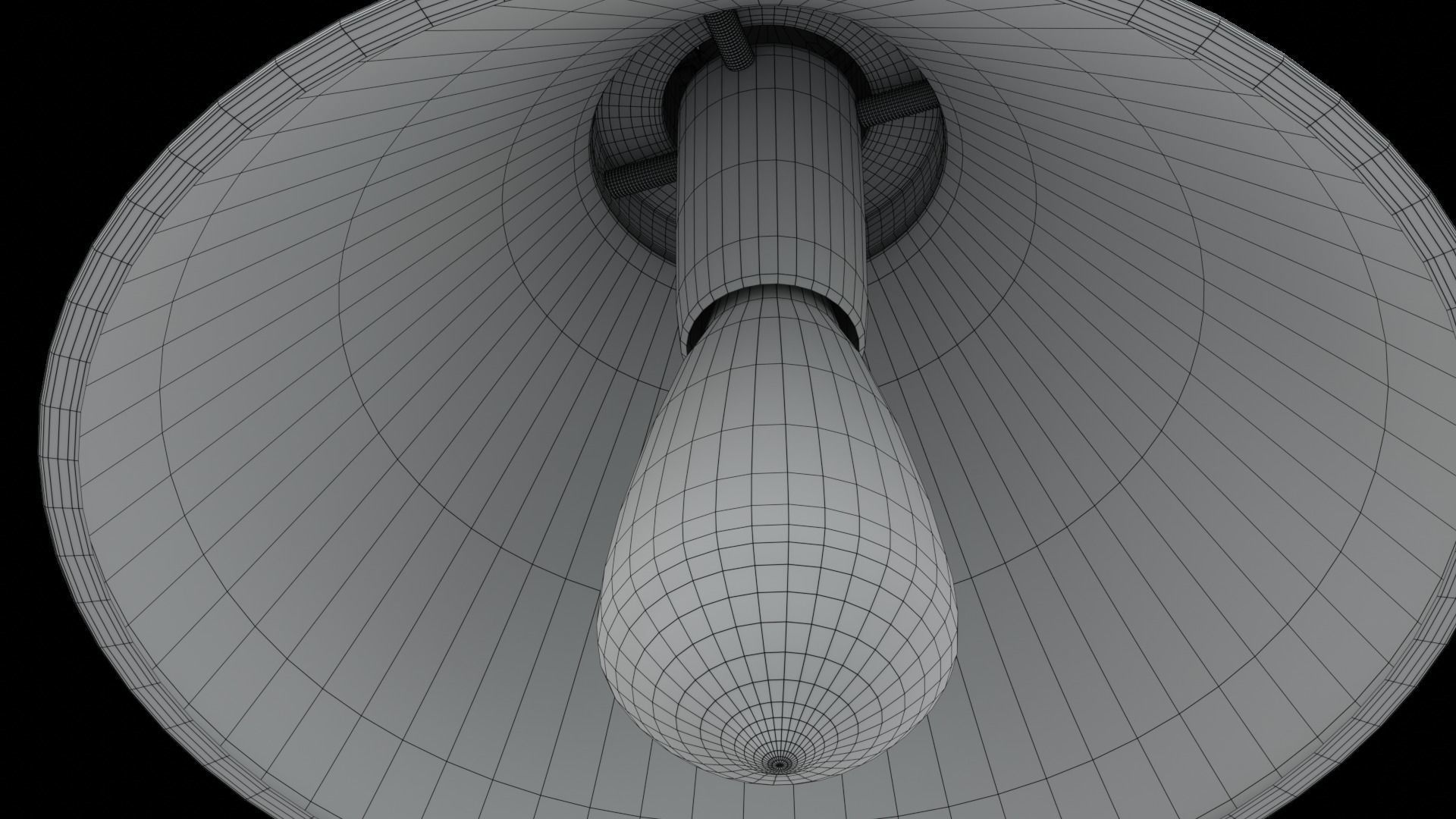 Lamp industrial style 3D model_7