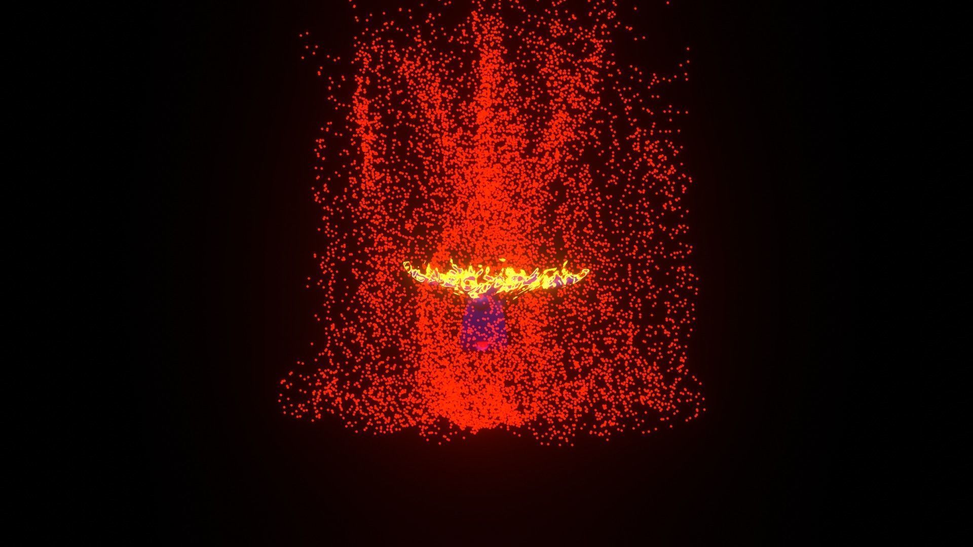 Blender monkey in cage 3D model_8