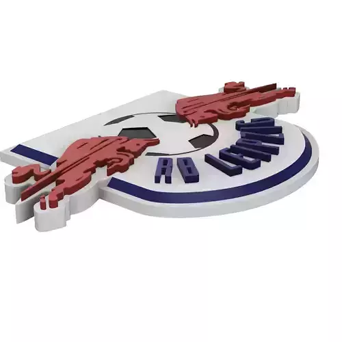 RB Leipzig Wall Sign 3D print model