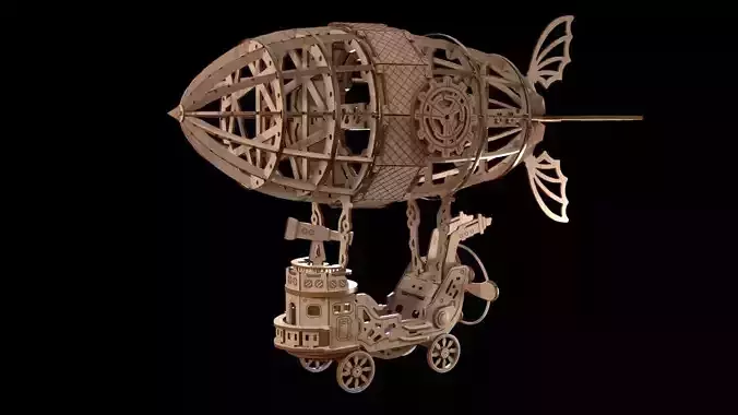 Wooden zeppelin