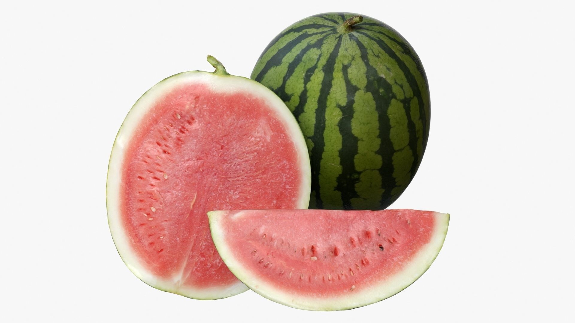 Watermelon Collection 3D model_3