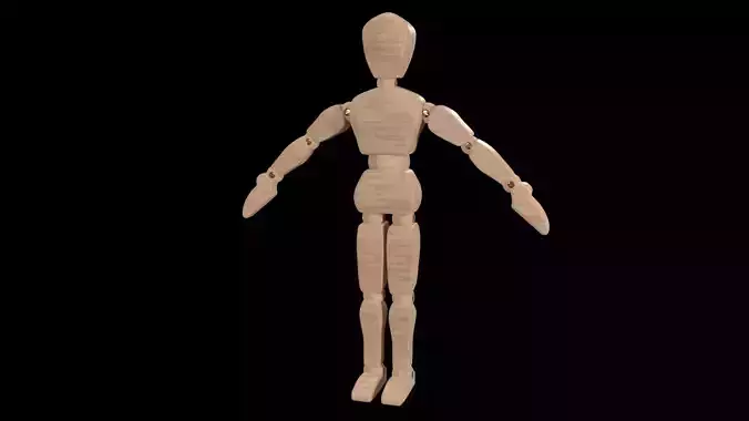 Wooden Man Toy