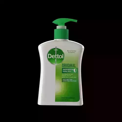 3D Dettol bottle Hand wash  3D model
