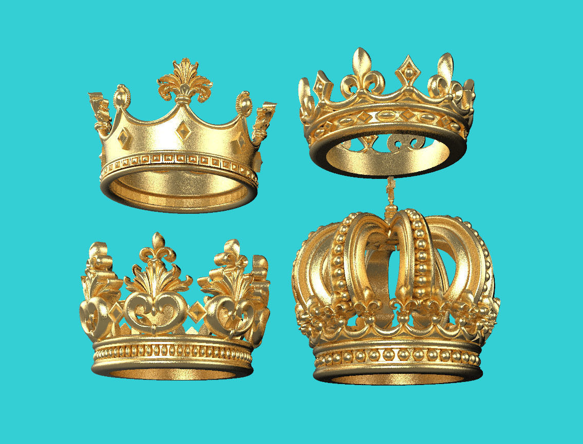 crowns four 3D model_28