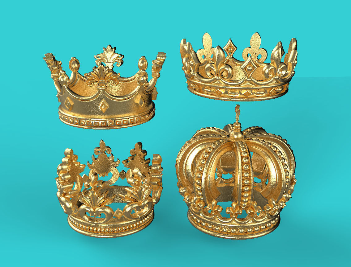 crowns four 3D model_31