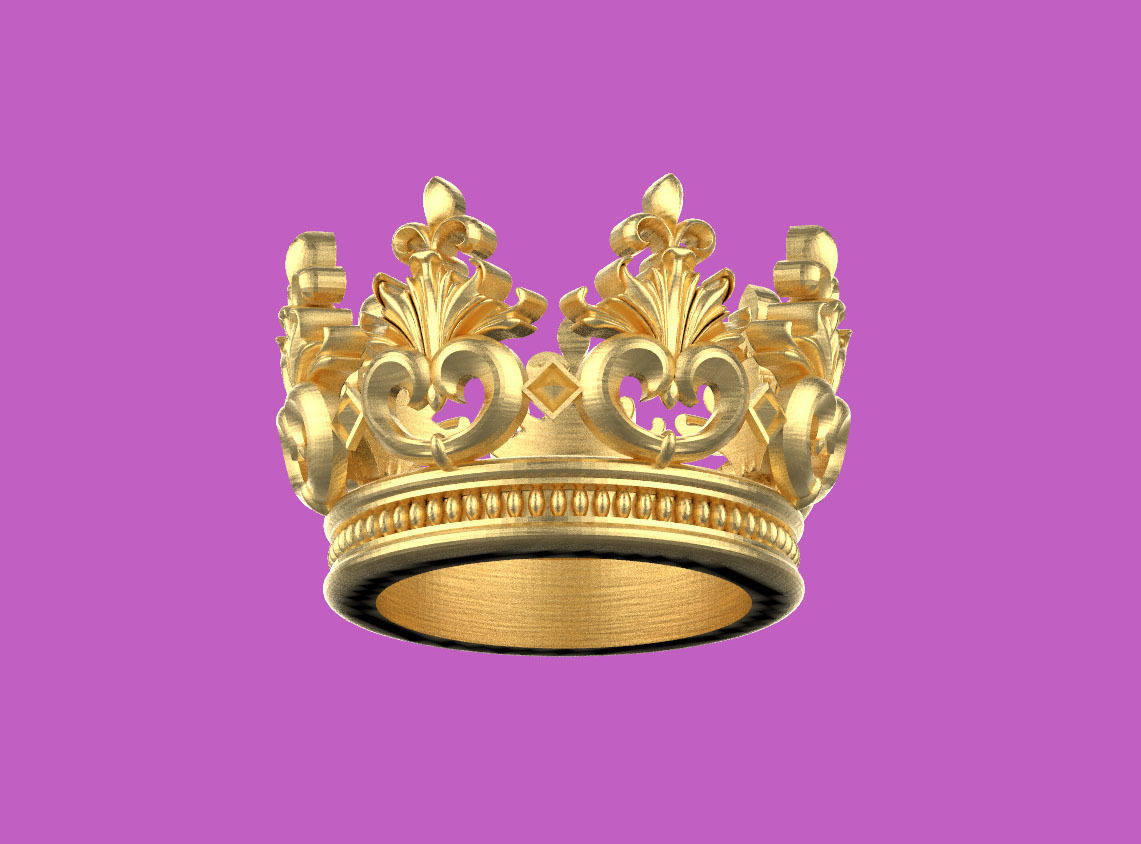 crowns four 3D model_32