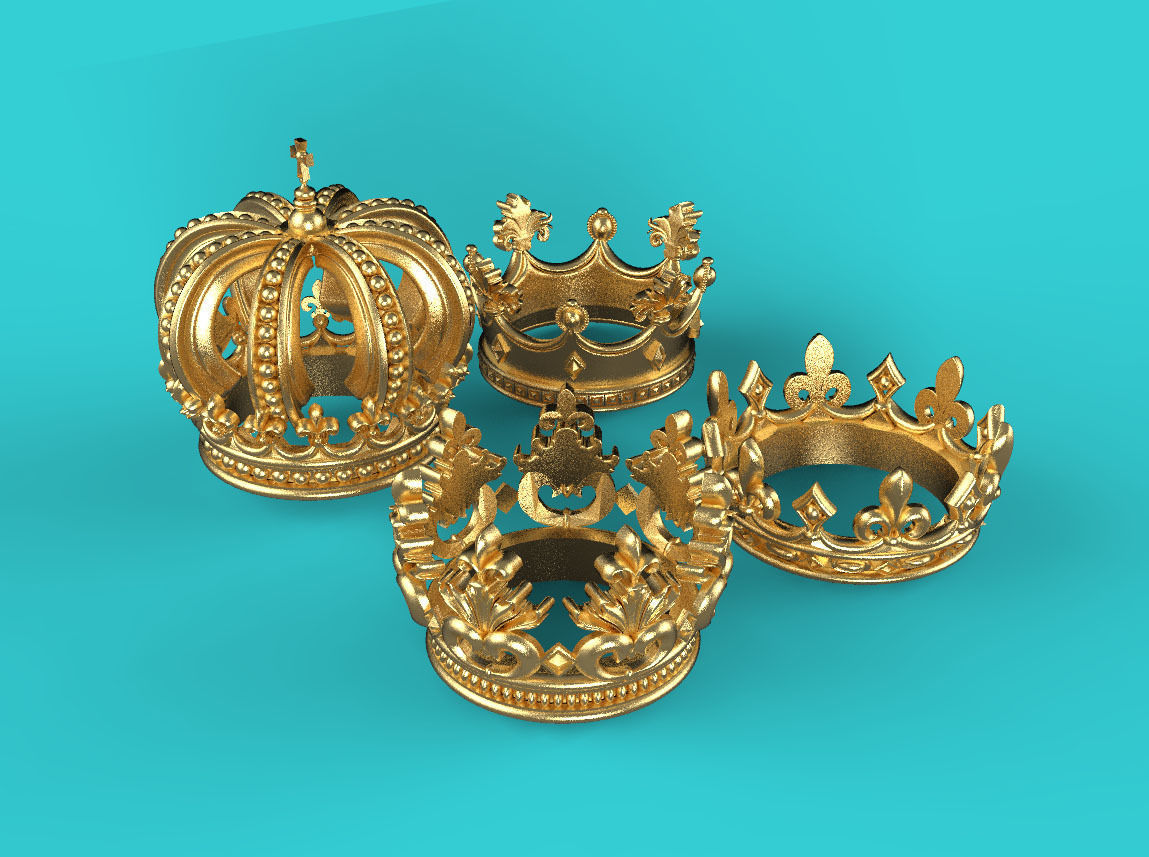 crowns four 3D model_35