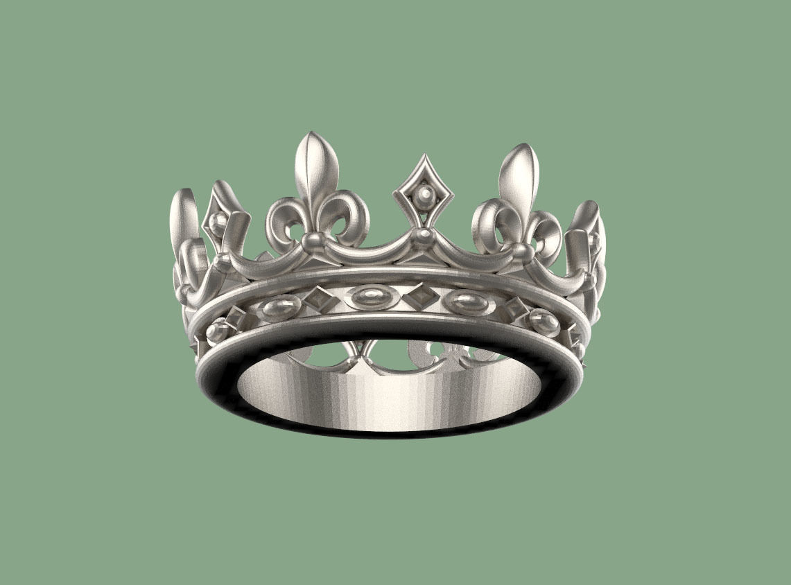 crowns four 3D model_6