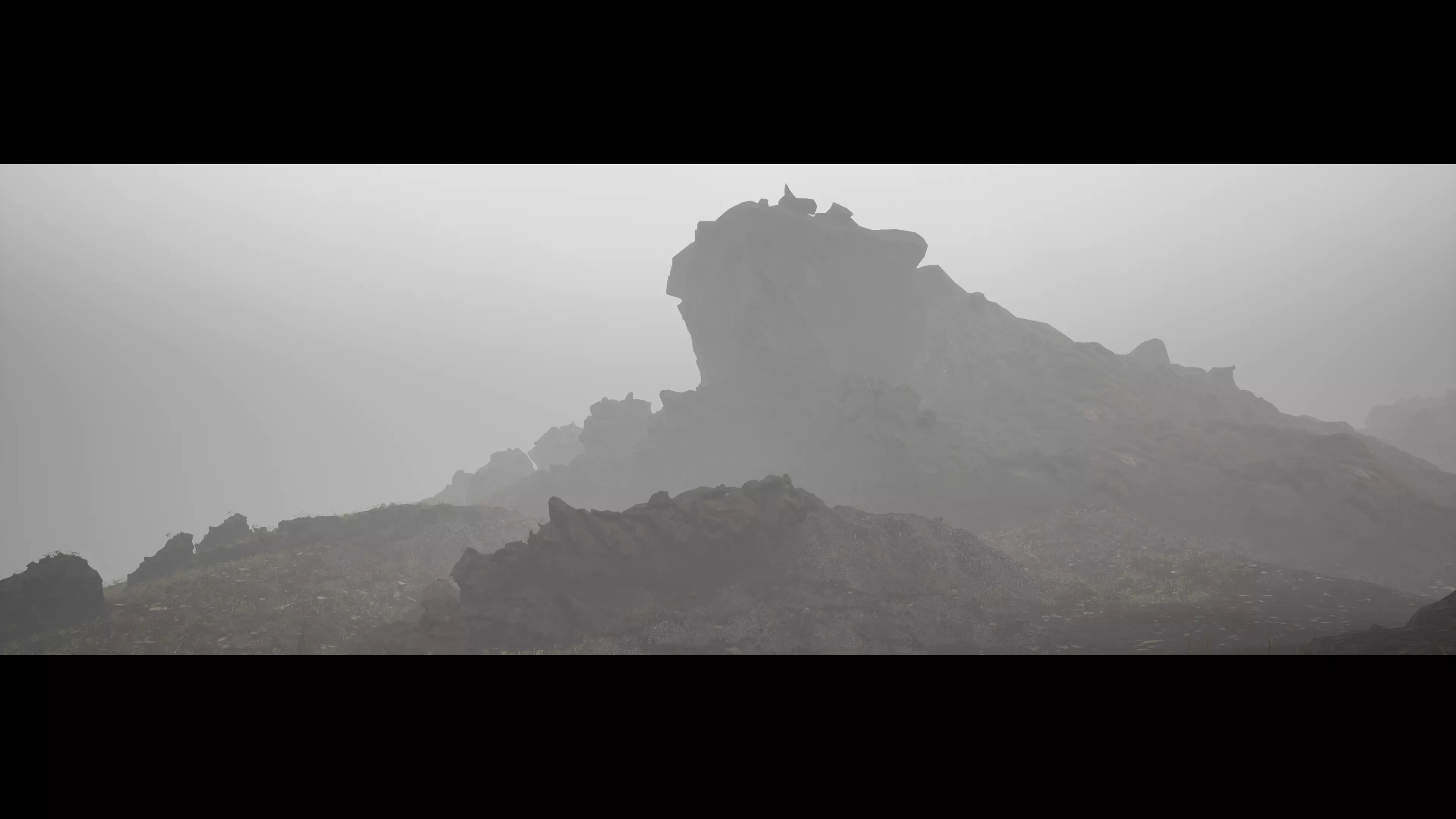 Foggy Norway Low-poly 3D model