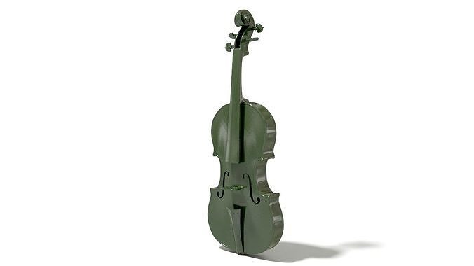 violin for 3Dprint 3D print model