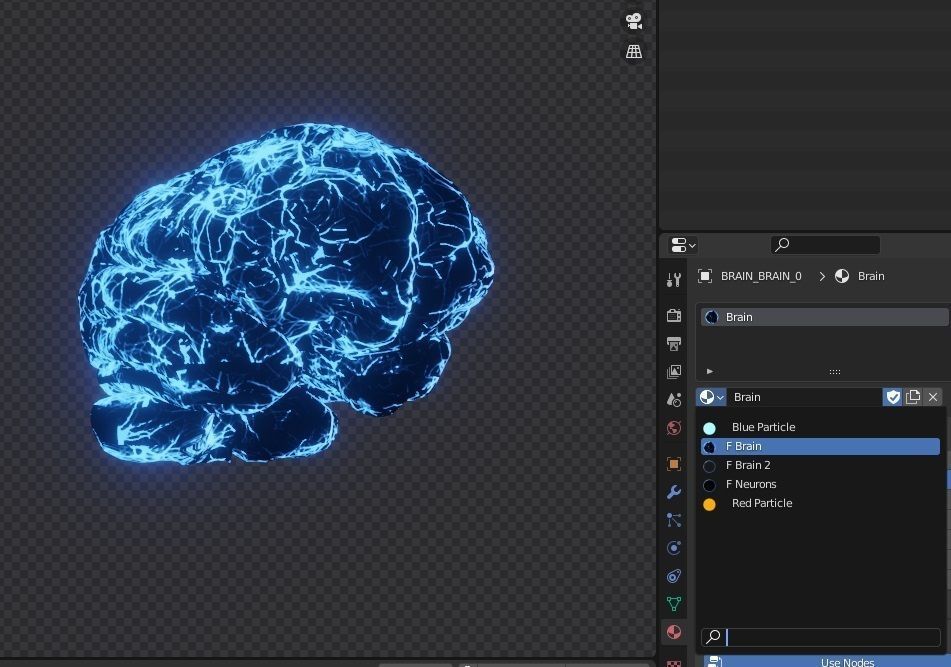 Brain - Neurons  3D model_10
