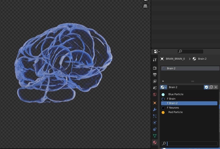Brain - Neurons  3D model_9