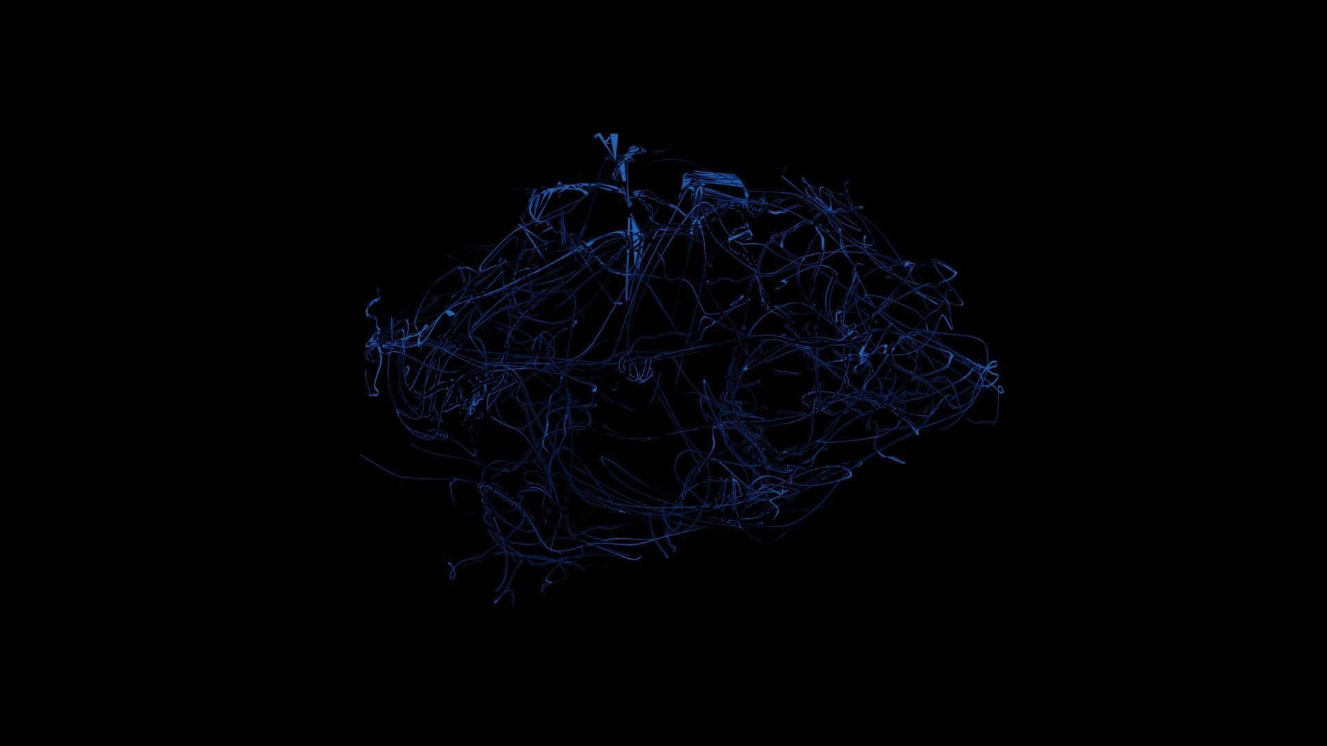 Brain - Neurons  3D model_8