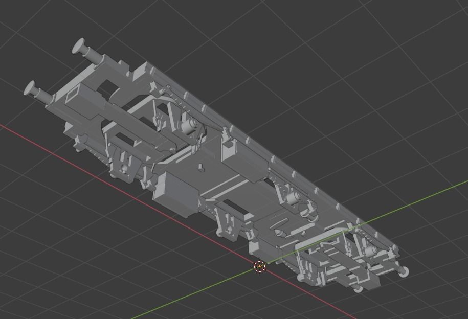 H0 1-87 scale Umbauwagen AB3yg 1st and 2nd class 3D print model_12