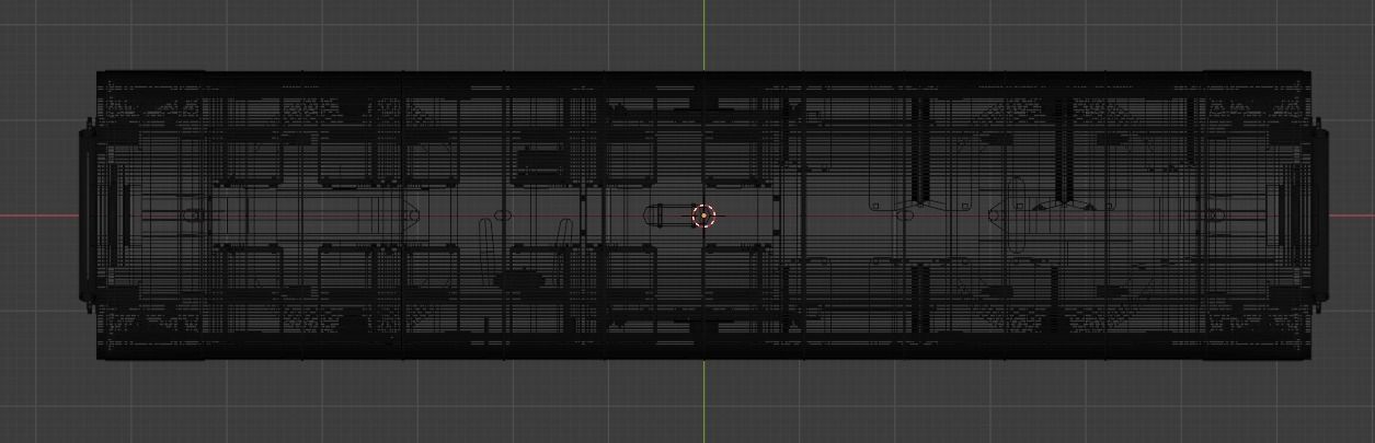 H0 1-87 scale Umbauwagen AB3yg 1st and 2nd class 3D print model_5