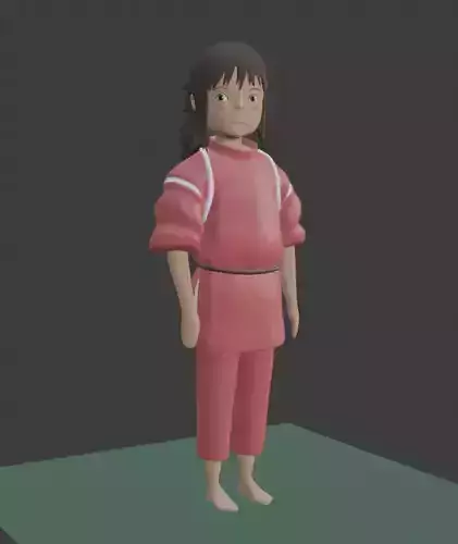 Chihiro girl clothes