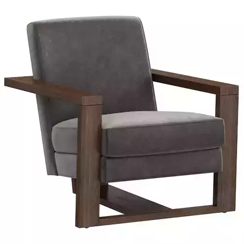 Restoration Hardware Roger Leather Chair