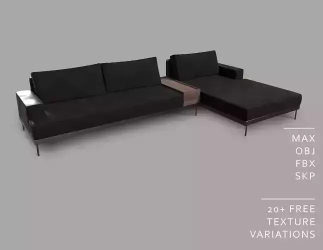 Luxury Modern Corner Sofa - S007