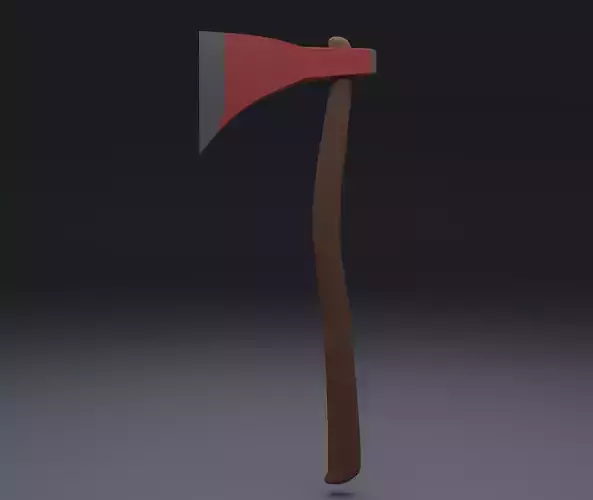 Low-Poly Axe