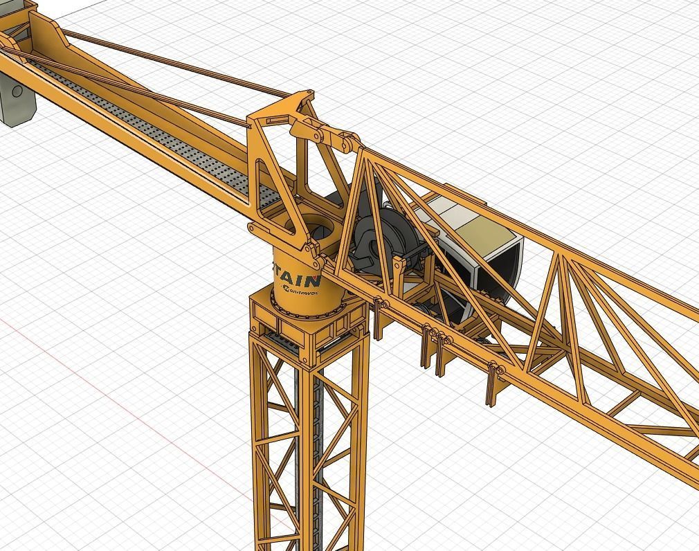 POTAIN MDT  219 J10 - 3D print model  3D print model_8