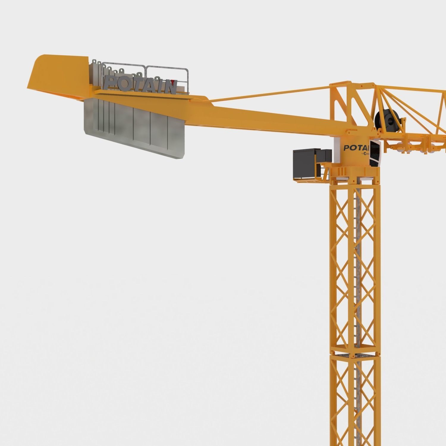 POTAIN MDT  219 J10 - 3D print model  3D print model_13