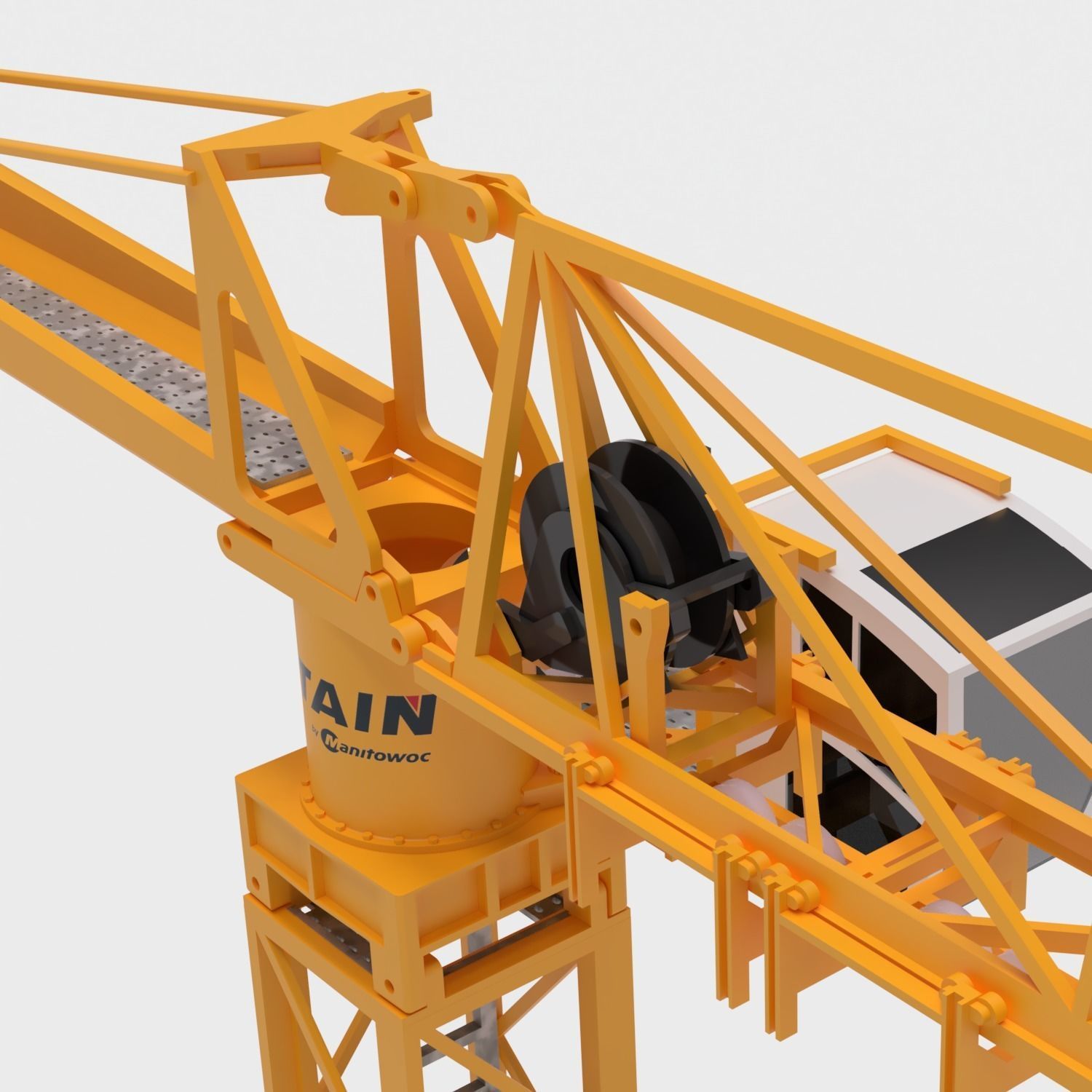 POTAIN MDT  219 J10 - 3D print model  3D print model_16