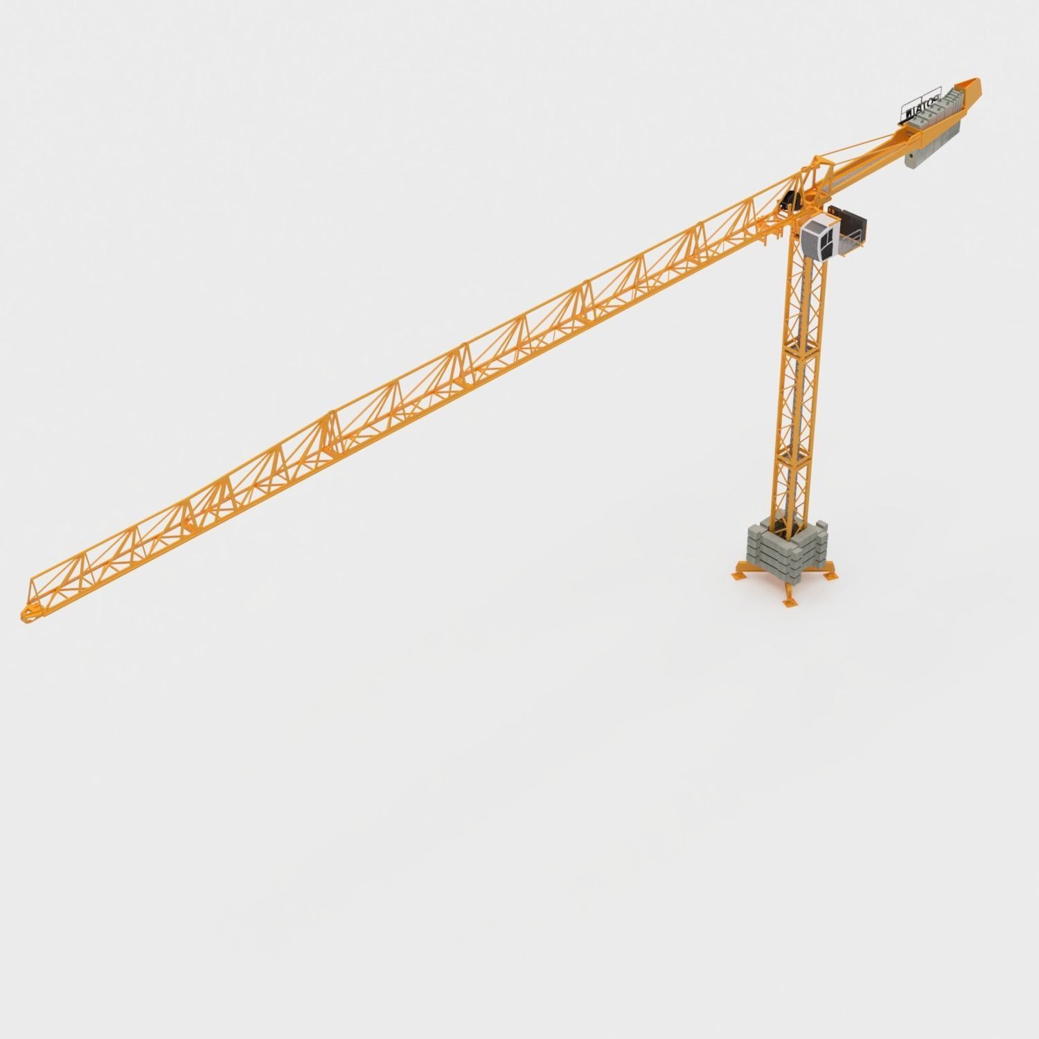 POTAIN MDT  219 J10 - 3D print model  3D print model_7