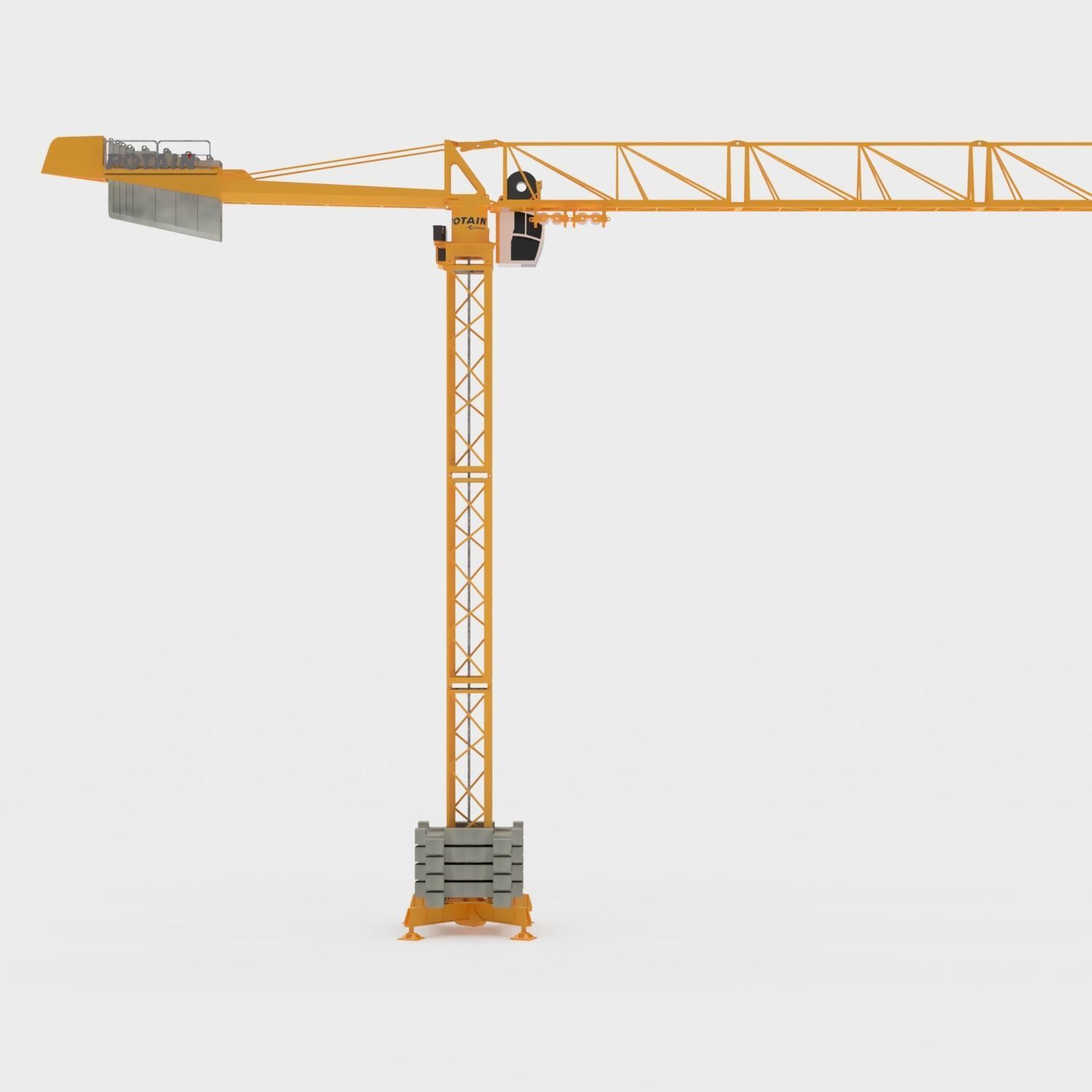 POTAIN MDT  219 J10 - 3D print model  3D print model_2