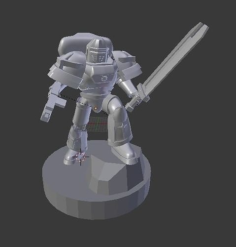Paladin General 3D print model