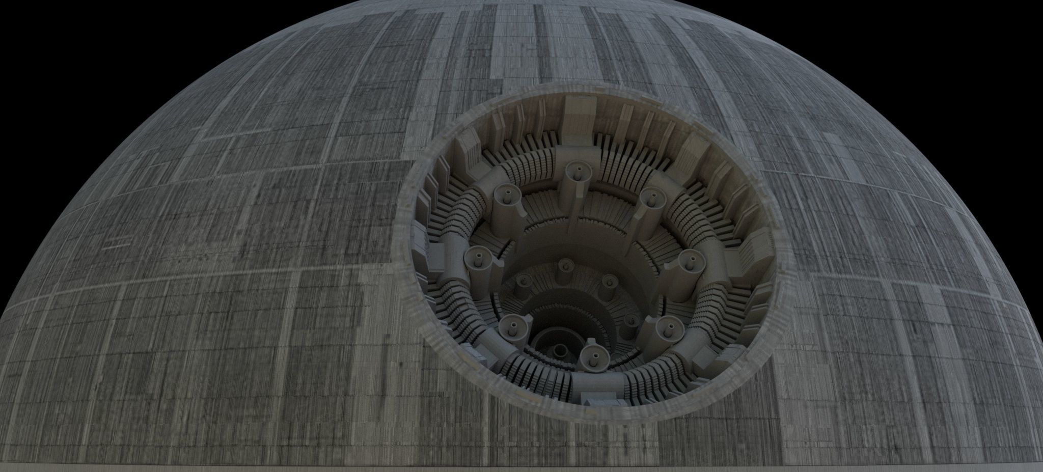 Death Star 3D model_10