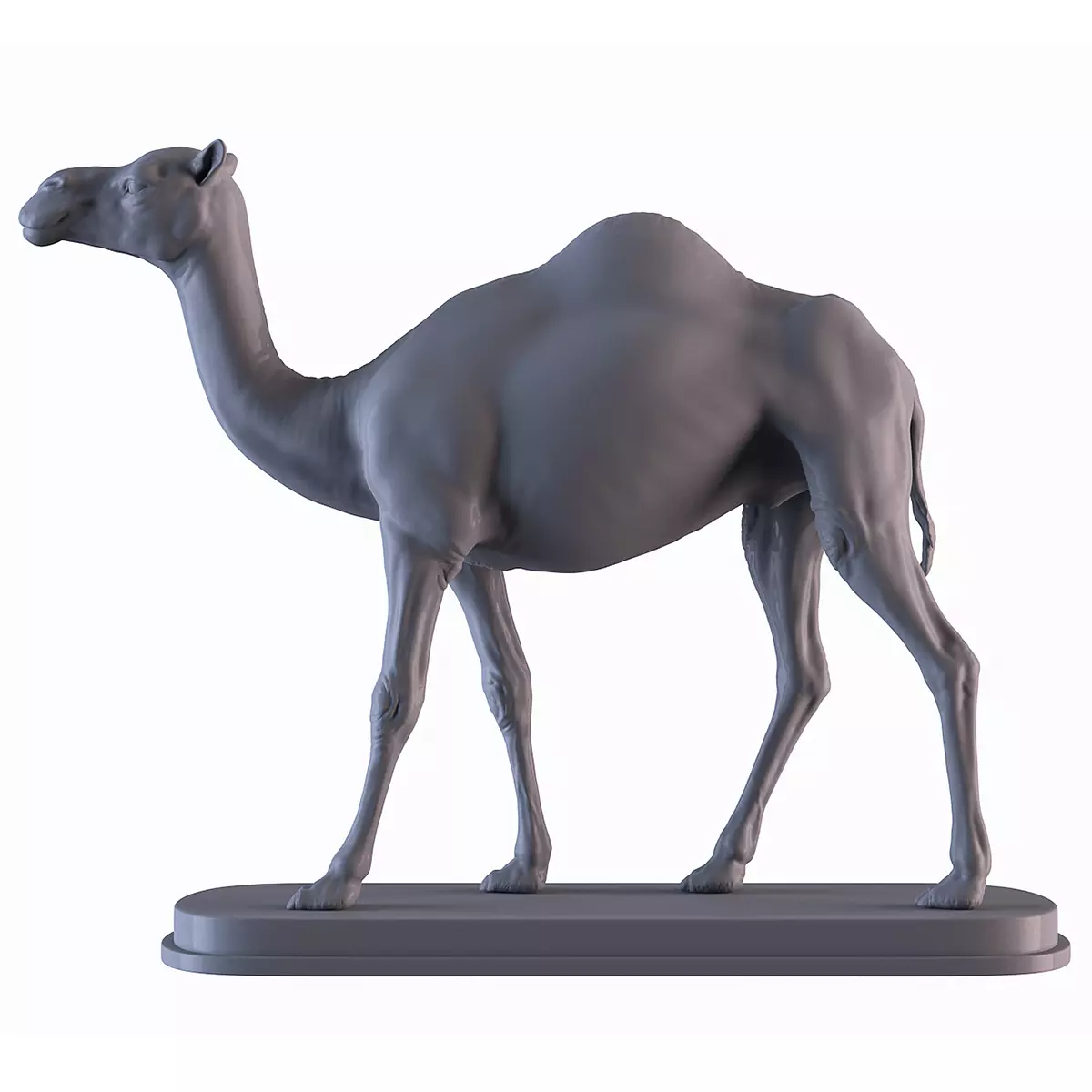 Camel statue of 3D print model_0