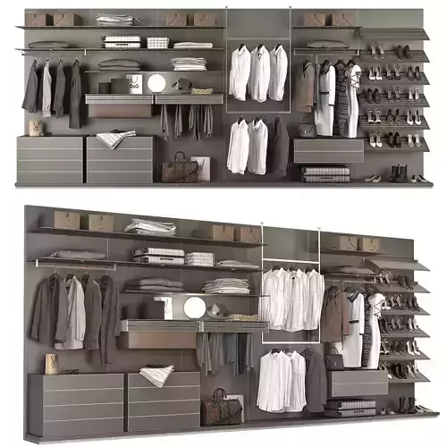 Walk-in Closet Rimadesio Abacus 1