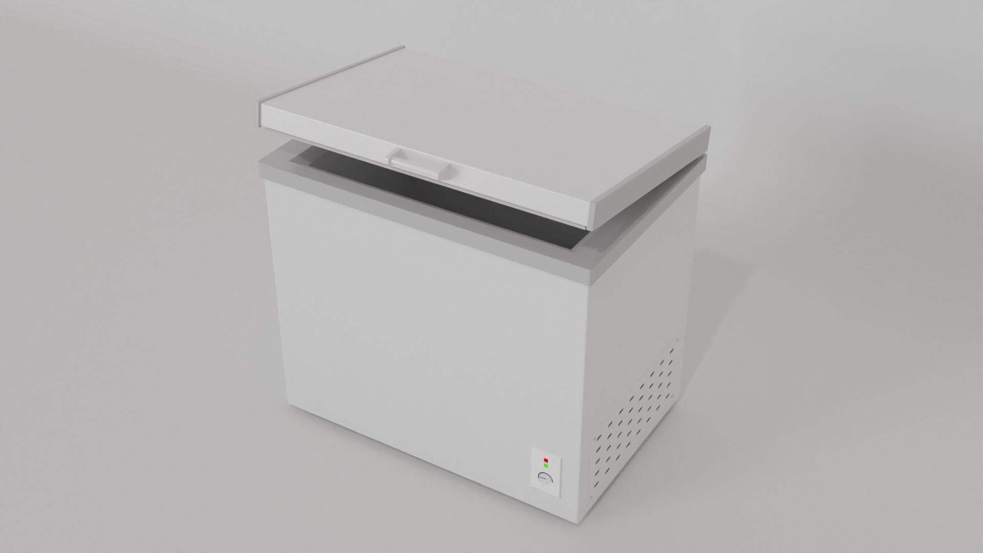 Real size chest freezer 3D model_5