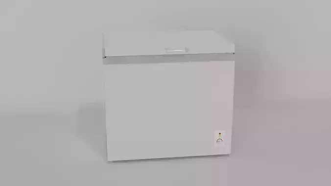 Real size chest freezer