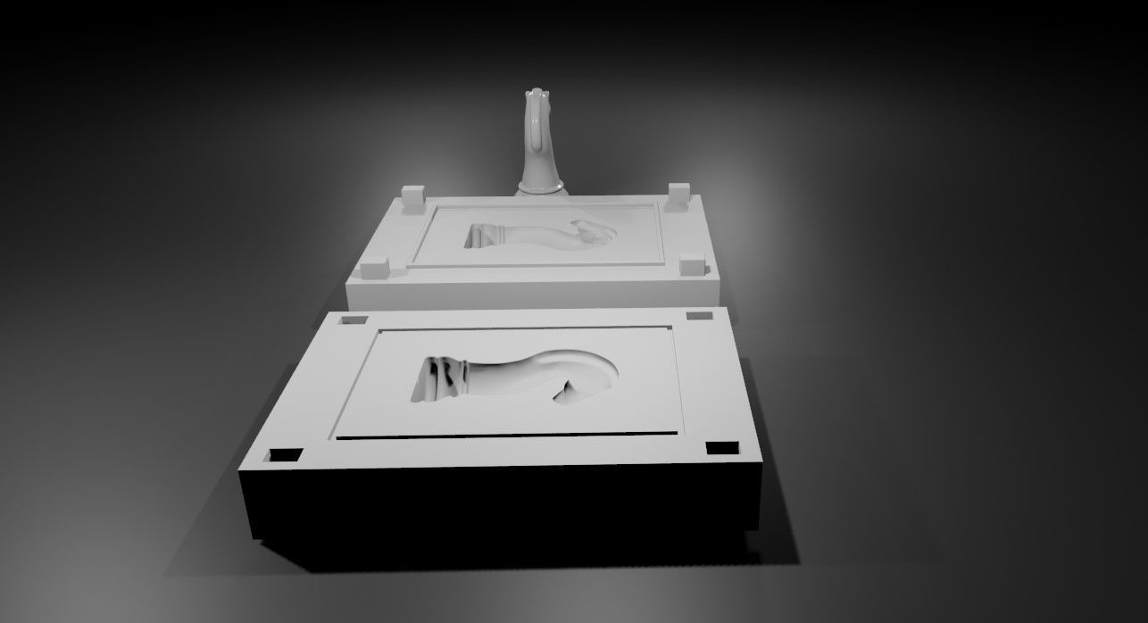 Mold for Horse - Chess Game - Form - Xadrez Molde Forma 3D print model_6
