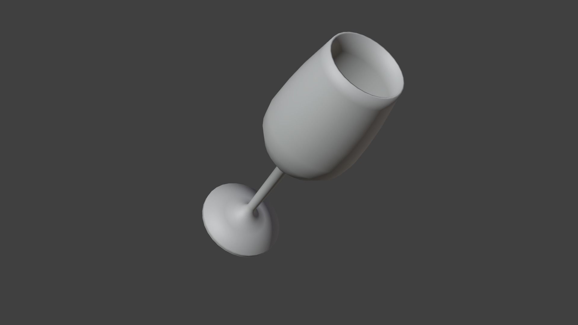 simple glass 3D model_1