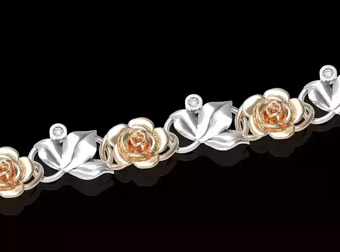 rose bracelet without stones