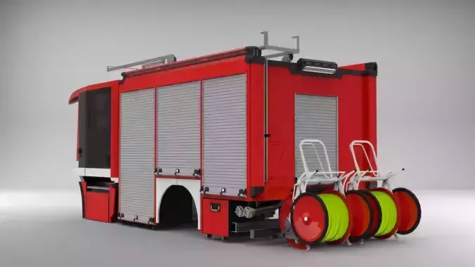 Schlingmann VARUS with Teamcab 3D model