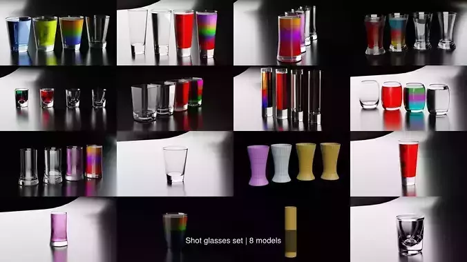 Shot glasses set