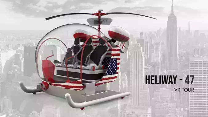 vr helikopter bell 47 redesign