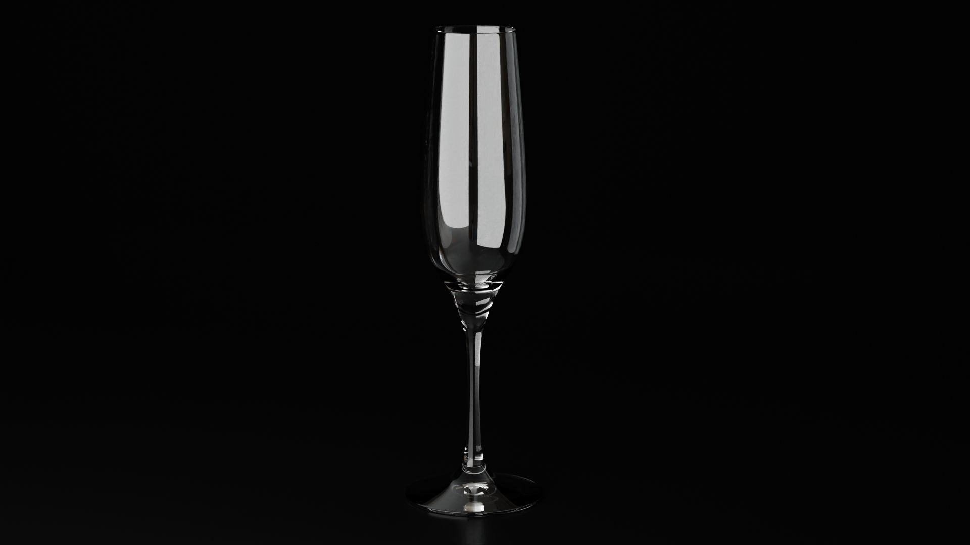 Champagne glass 1 3D model_8