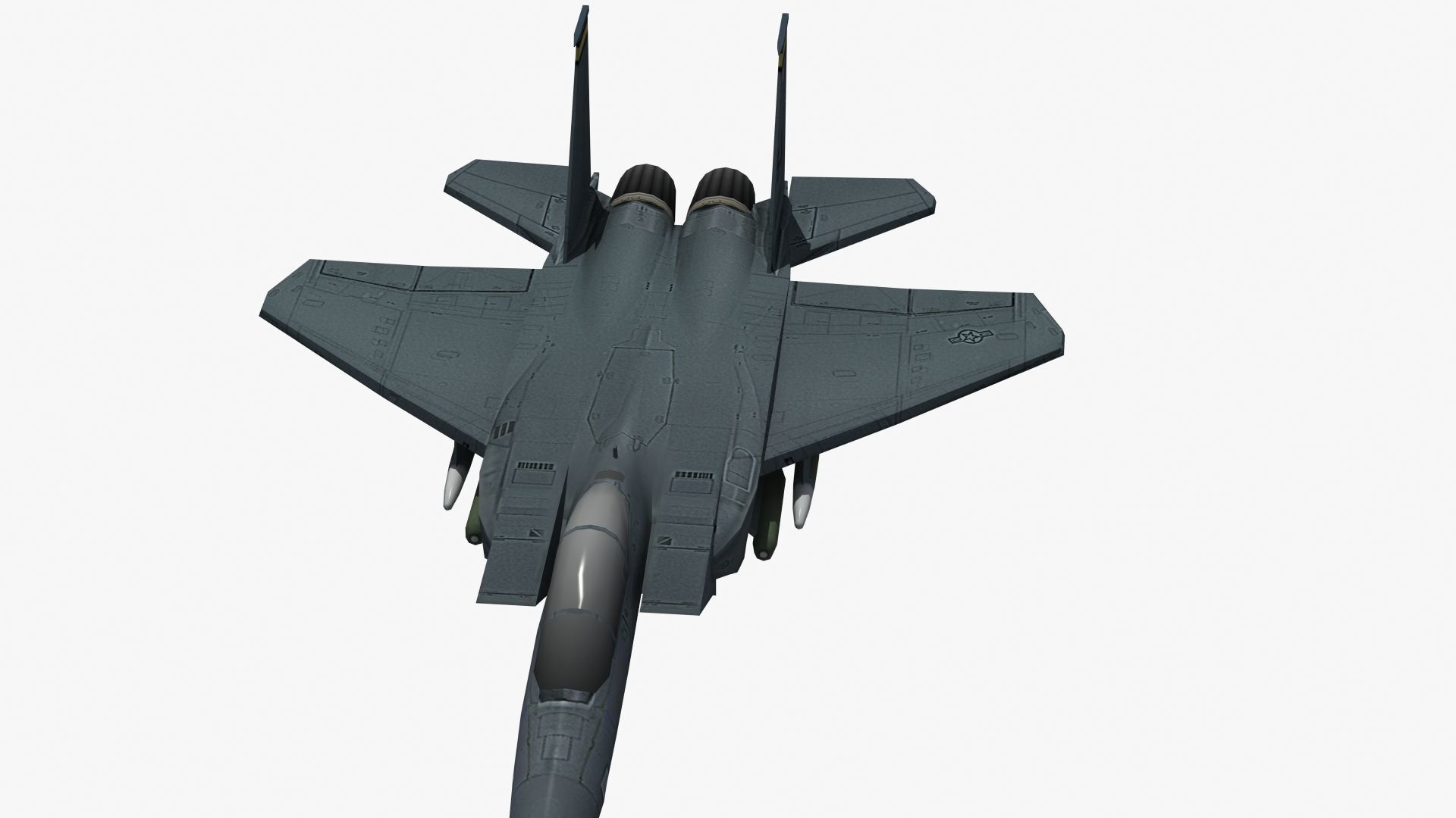 F15E Strike Eagle Low-poly 3D model_20