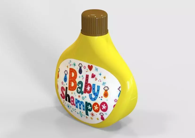 Baby Cosmetics Bottle 3D print model