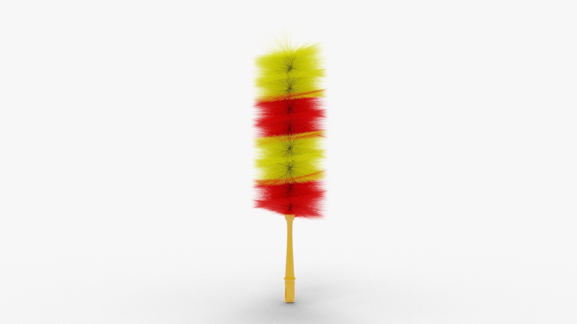 Hand Furniture Duster 3D model_4
