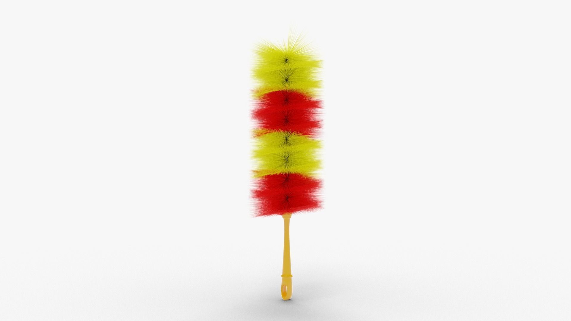Hand Furniture Duster 3D model_2