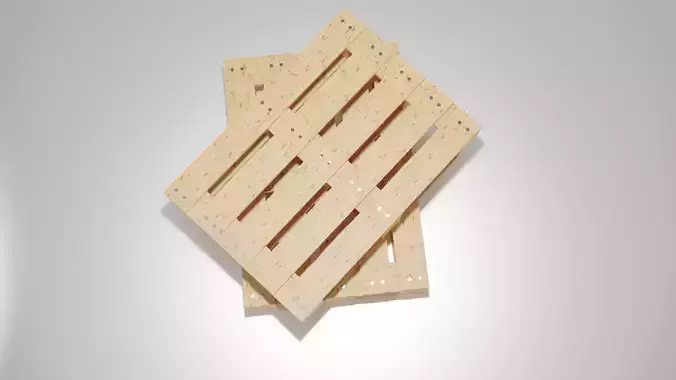 Pallet wooden pallets Free 3D model