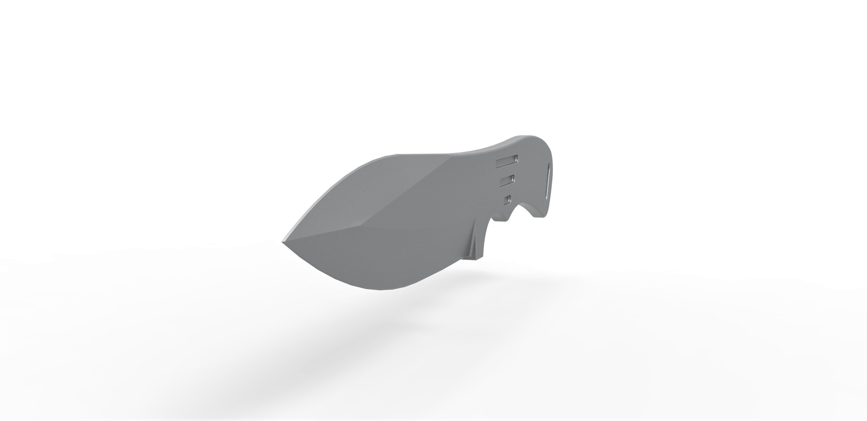 Throwing Knife from the movie Divergent 2014 3D print model_5