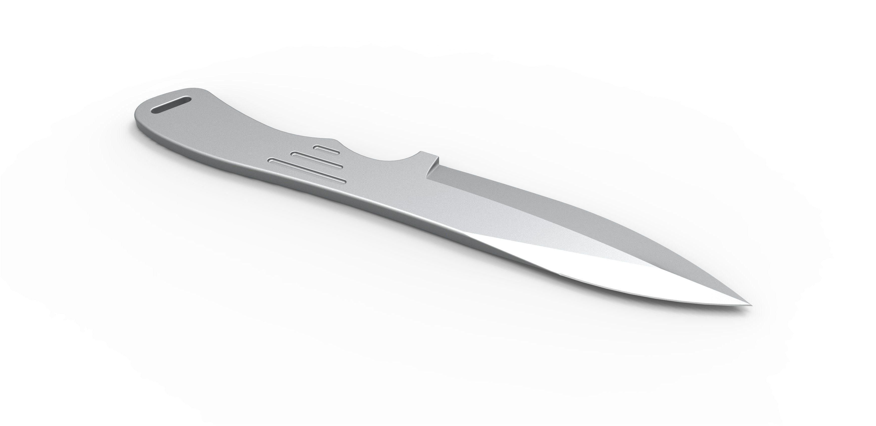 Throwing Knife from the movie Divergent 2014 3D print model_2