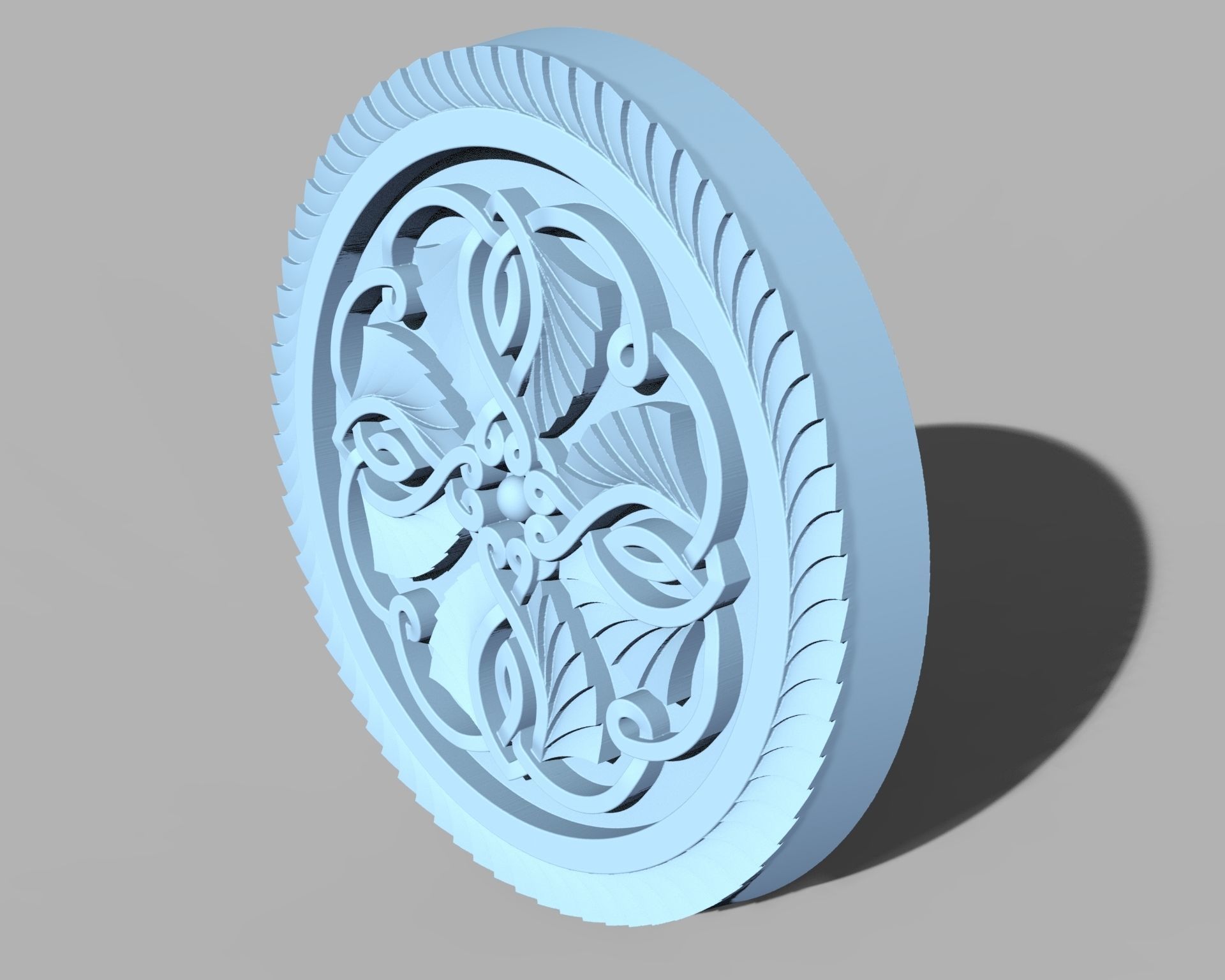 Arevakhach Armenian sun cross Haykakan 3D print model_4